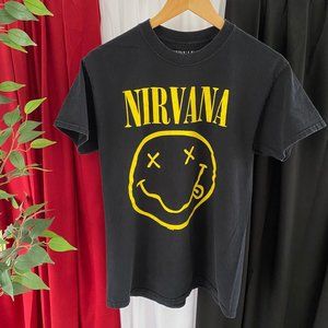 2020 NIRVANA SMILEY FACE LOGO TEE